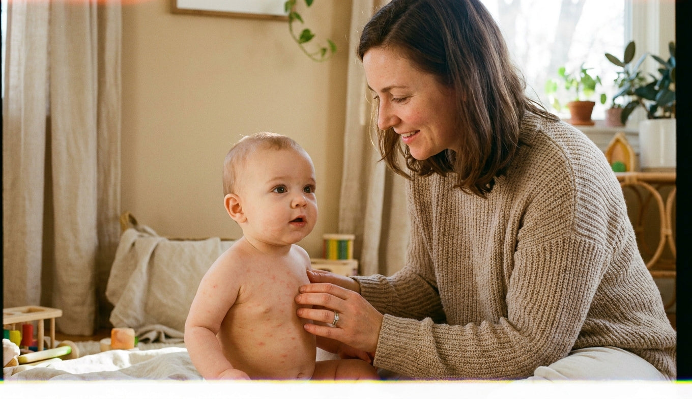 Roséole du Bébé : Comment Reconnaître les Signes en 2 Étapes Clés