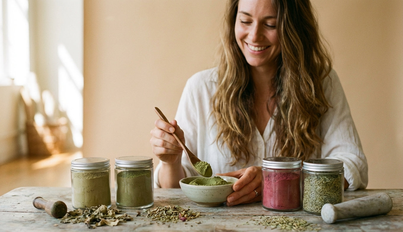 Poudres Végétales pour Cheveux : Le Top 4 pour Stimuler la Pousse