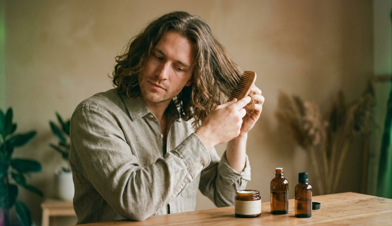 Soins Cheveux Longs Homme : Le Guide Complet pour une Chevelure Saine